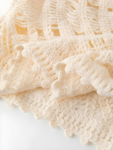 Strickkleid mit Spitzendetails Sommerchic - Aylin