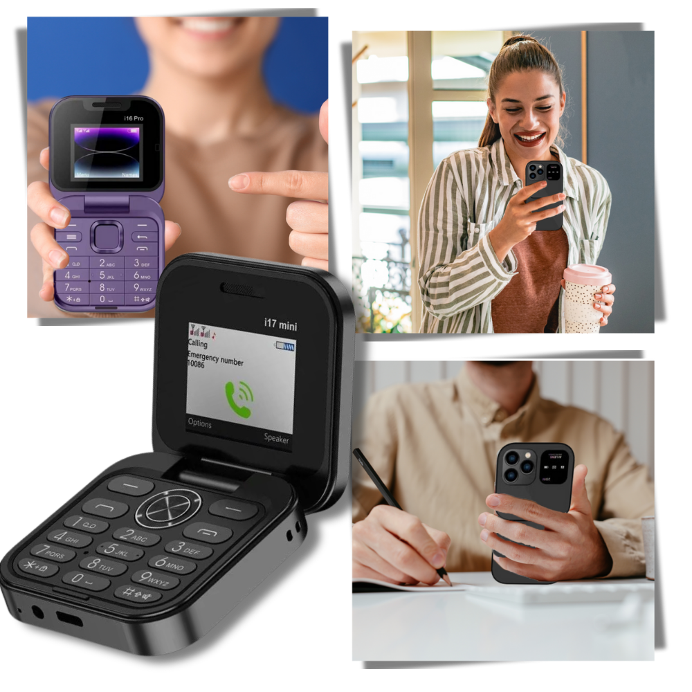 Kompaktes Klapphandy Dual SIM – FlexFold