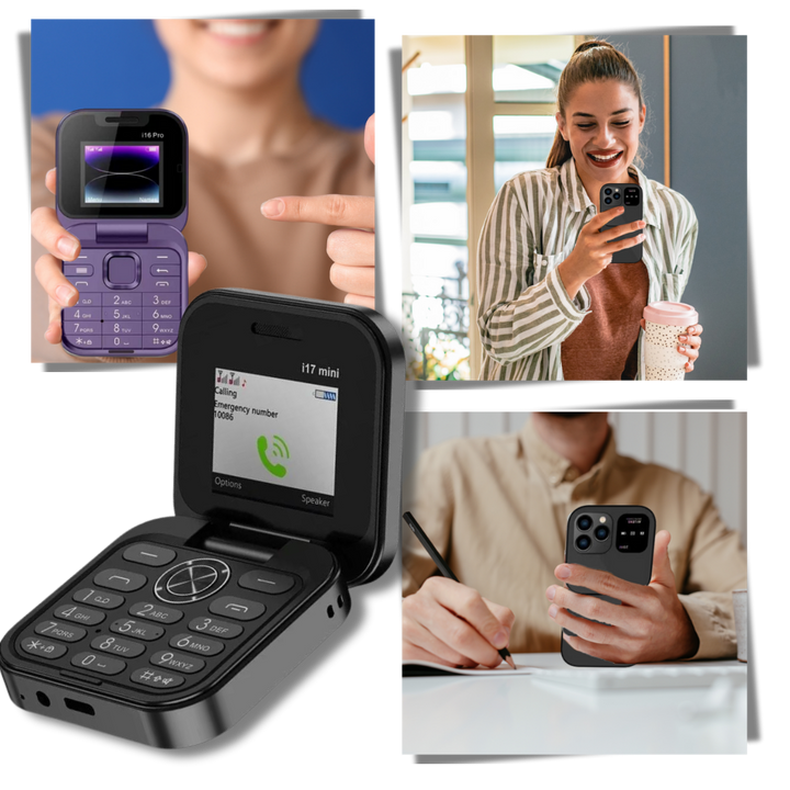 Kompaktes Klapphandy Dual SIM – FlexFold