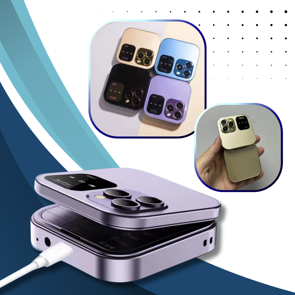 Kompaktes Klapphandy Dual SIM – FlexFold