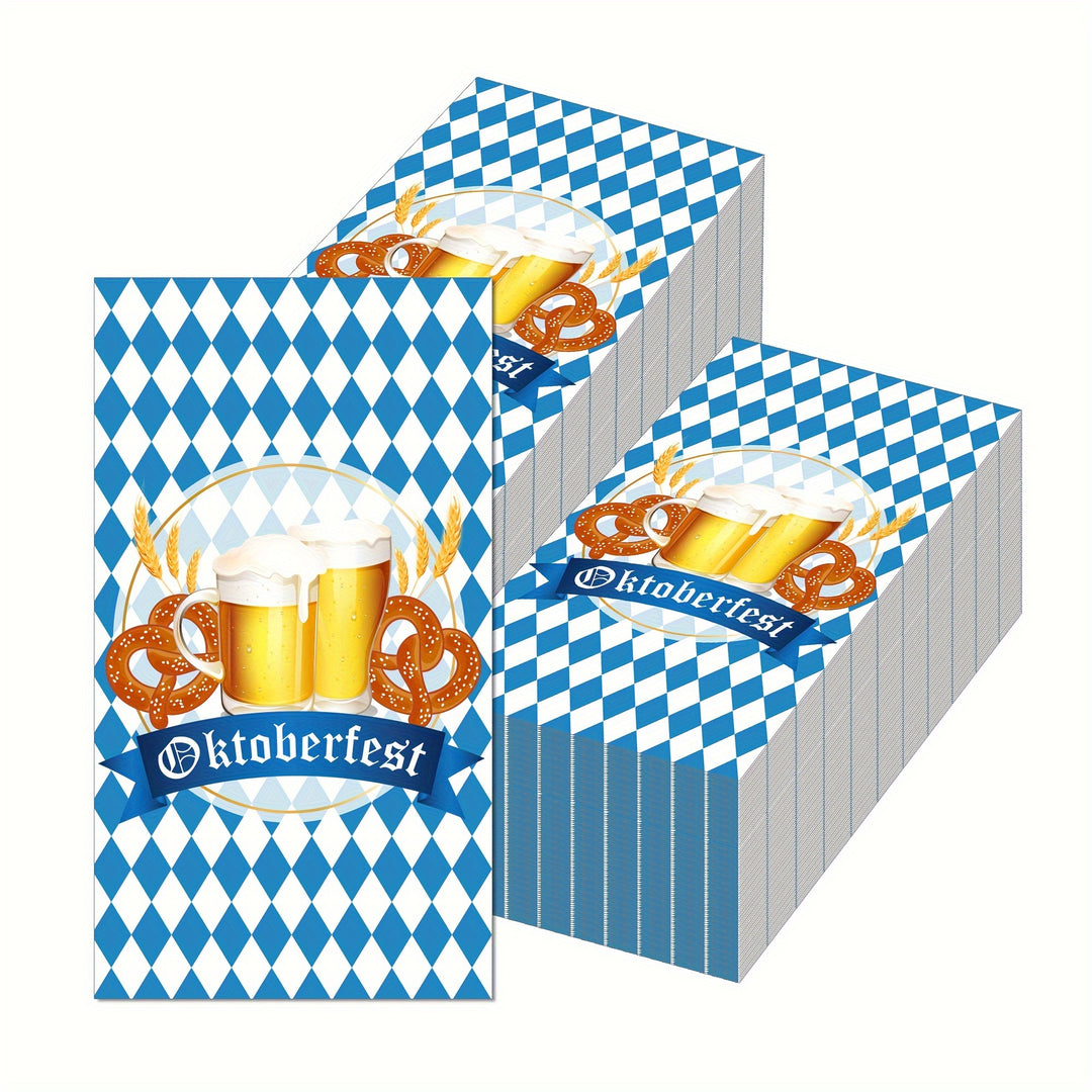 Papier Servietten (120 Stück) – WiesnServus Oktoberfest 2025