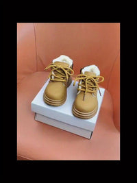 Wasserfeste Fleece-Herbststiefel für Jungen – Mit Warmfutter & Profilsohle