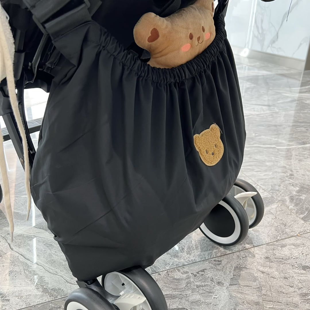 Kinderwagen-Organizer mit großer Tasche – Praktische Aufbewahrung unterwegs