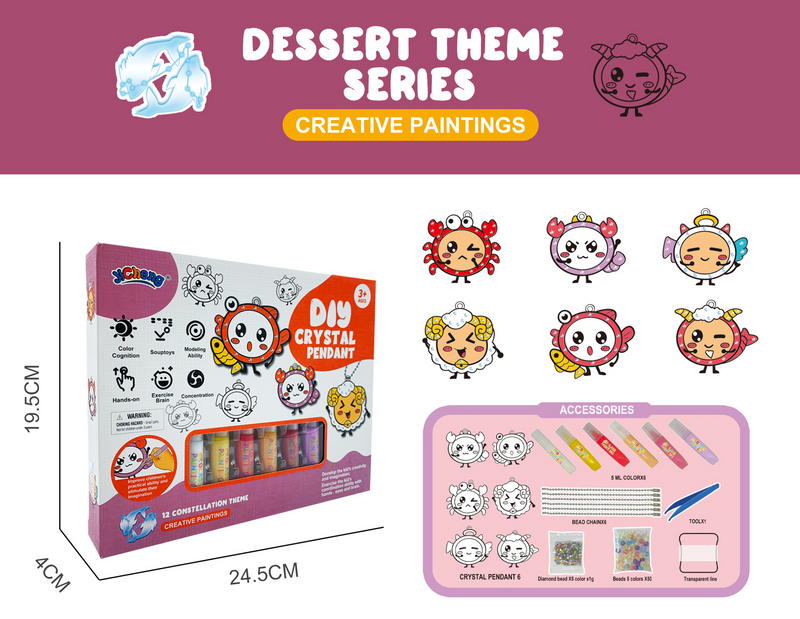 DIY-Kreativset mit Kristallen für Kinder – 1 kaufen, 1 gratis