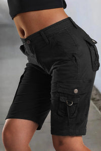 Damen Cargo-Shorts mit Taschen und Bequemer Passform für den Sommer – Malea