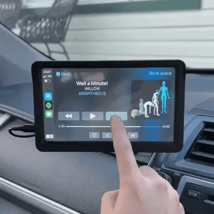 DrivePlay Pro 2+ – CarPlay & Android Auto Bildschirm – VisionX