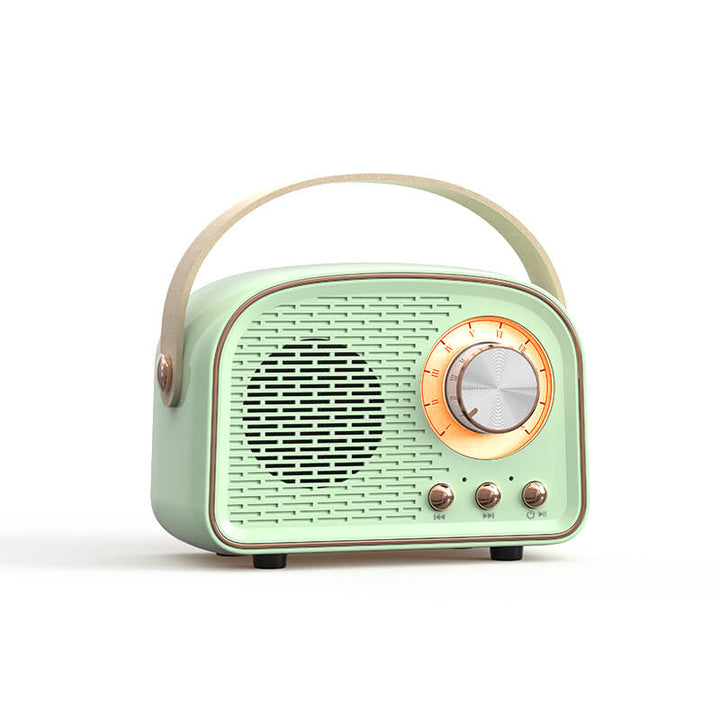Vintage Bluetooth Lautsprecher mit FM-Radio – RetroVibe