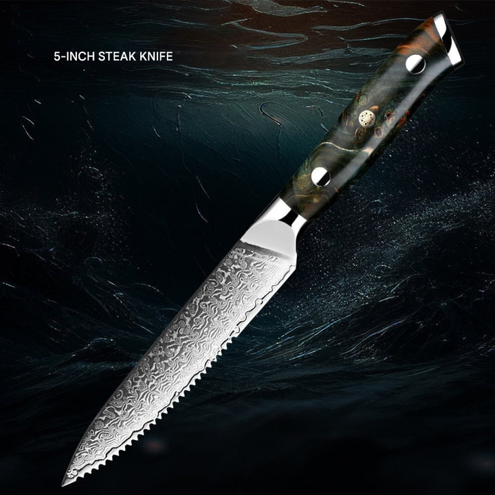 Japanisches Damastmesser Set – KairoBlade