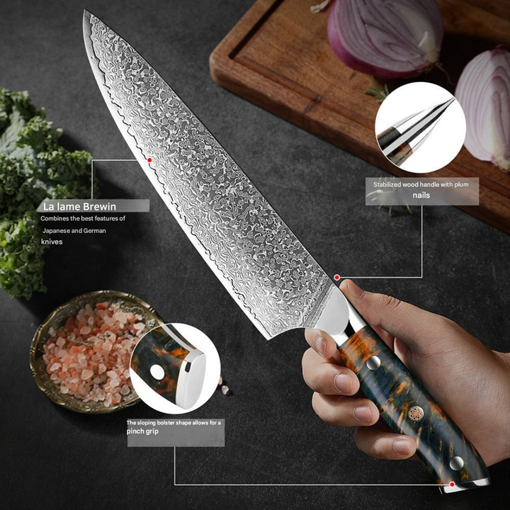 Japanisches Damastmesser Set – KairoBlade