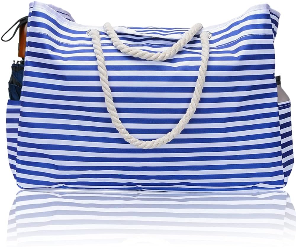 Wasserdichte Extra Große Strandtasche mit Bonus-Reiseetui – CoastCarry