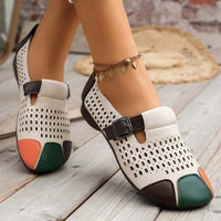 Herbstliche Damen Sandalen mit Schnalle – Zoë