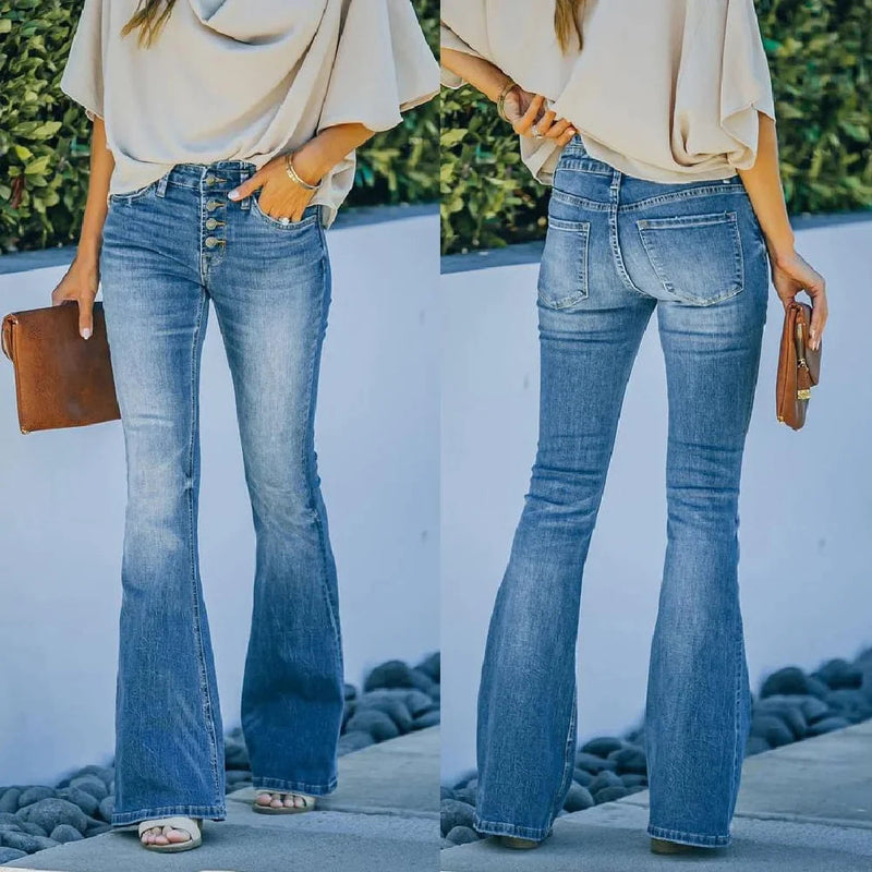 Vintage Flared Damenjeans - Livia