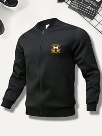 Herren Bomberjacke mit Bier-Print & Reißverschluss – Matthias Oktoberfest 2025