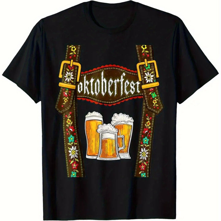 Herren Kurzarm T-Shirt – Hansi Oktoberfest 2025