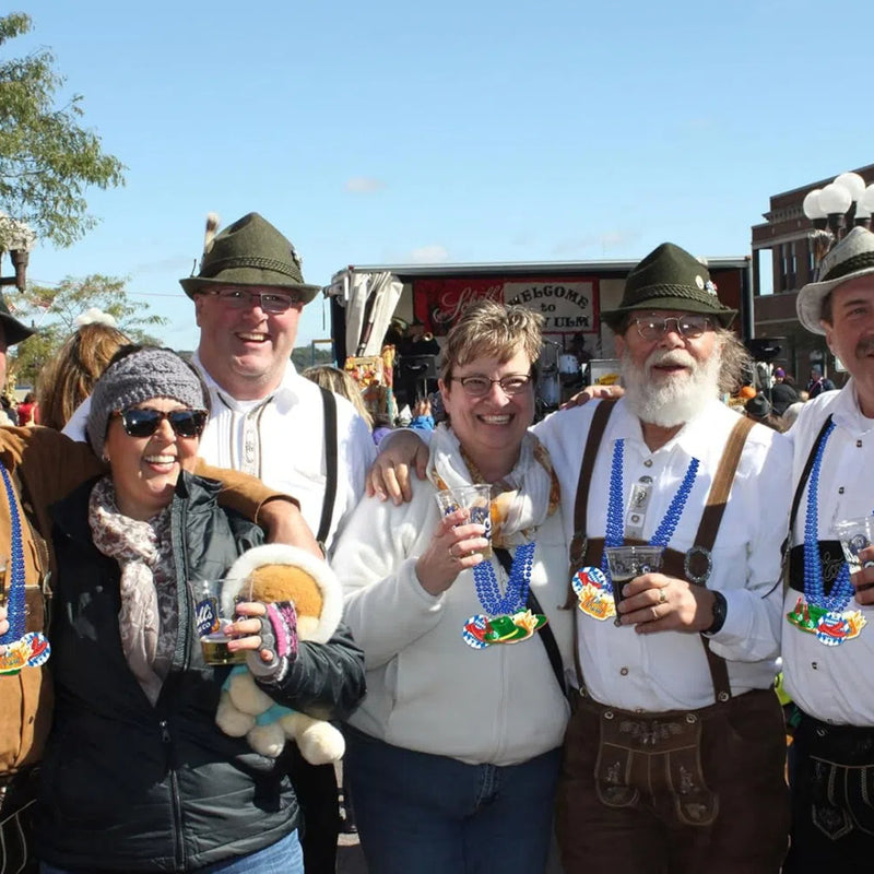 Party Halsketten Set (21 Stück) – WiesnGlanz Oktoberfest 2025