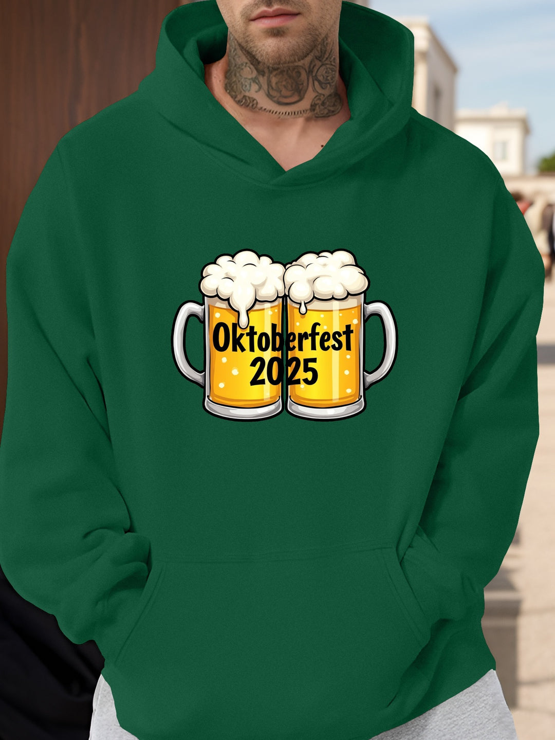 Locker Herren Hoodie – Franz Oktoberfest 2025