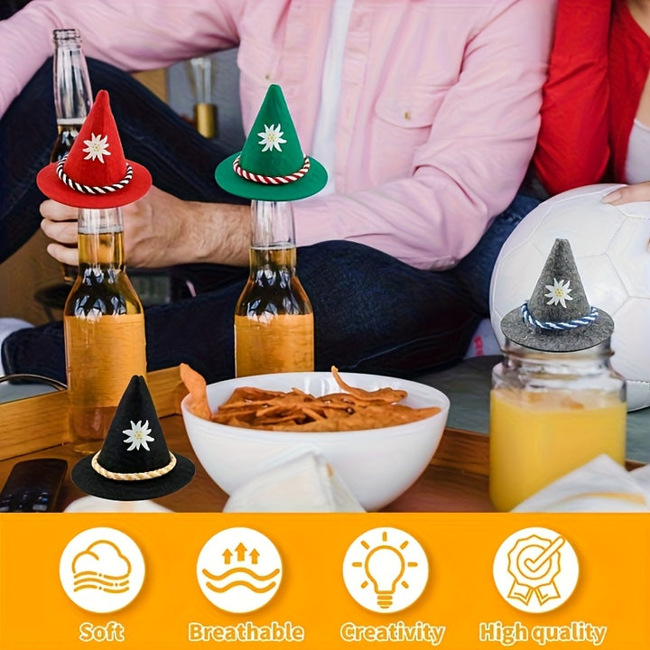 Oktoberfest Mini Flasche Deko 2 Sets (je 8 Stück) – EdelweissHütl Oktoberfest 2025