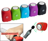 Fahrradklingel Set, bunt, kabellos, wasserdicht, laute Hupe, für sicheres Radfahren.