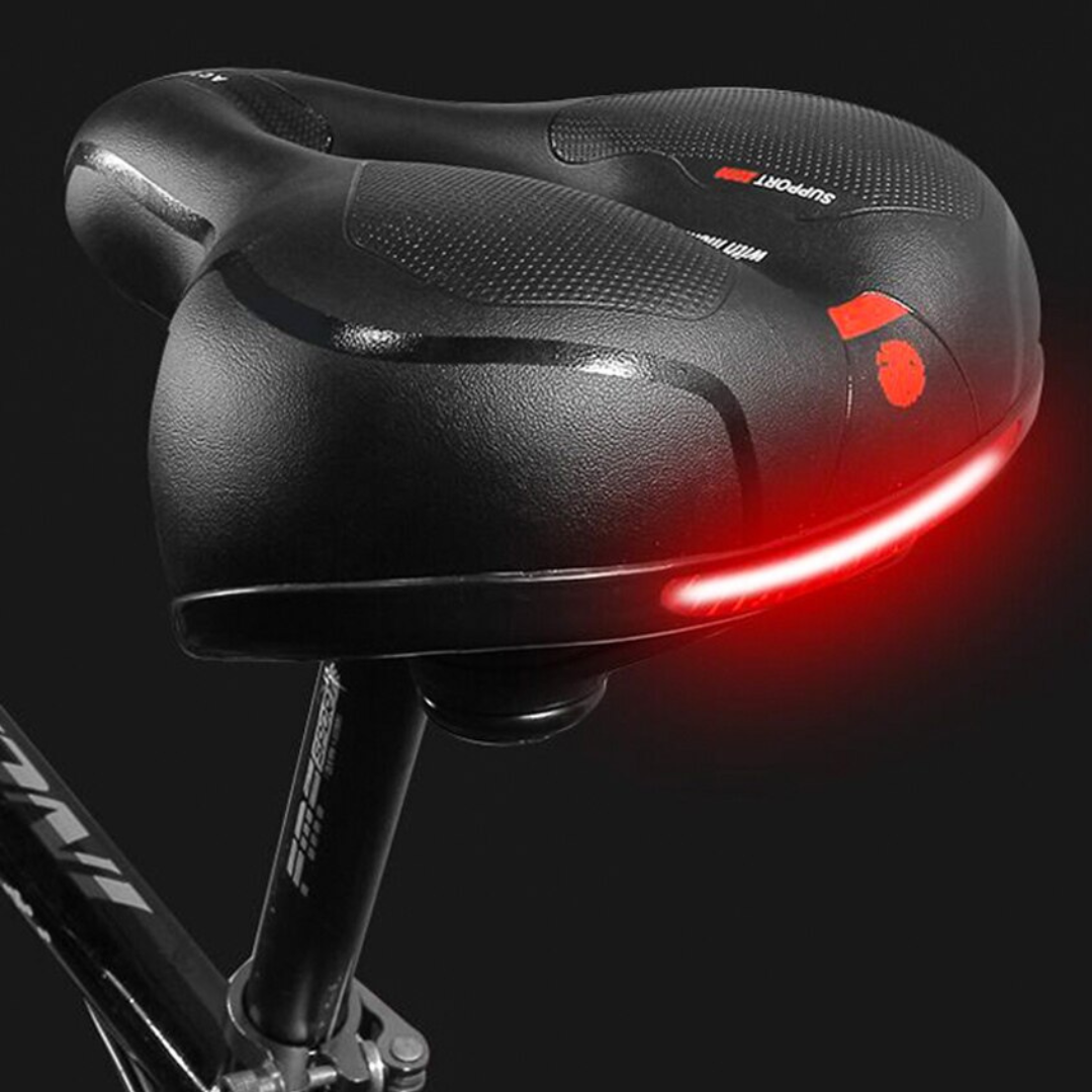 Fahrradsattel Herren, Ergonomisch, LED Beleuchtung – Crystalli