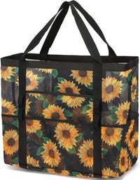 Kaufe 1, Erhalte 1 GRATIS – Extra Große Durchsichtige Mesh-Strandtasche mit 8 Taschen – ClearWave