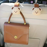 Auto-Rückenlehnenhaken mit Bärendesign – Praktische Aufbewahrung für unterwegs (1+1 Gratis)