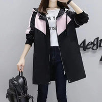 Damen Trenchcoat mit Kapuze – Marit