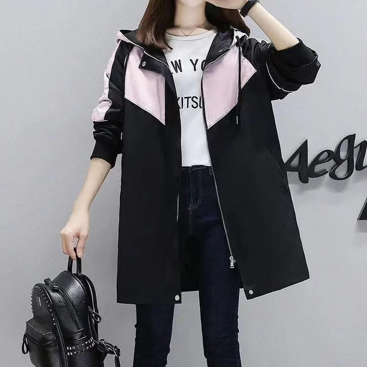 Damen Trenchcoat mit Kapuze – Marit