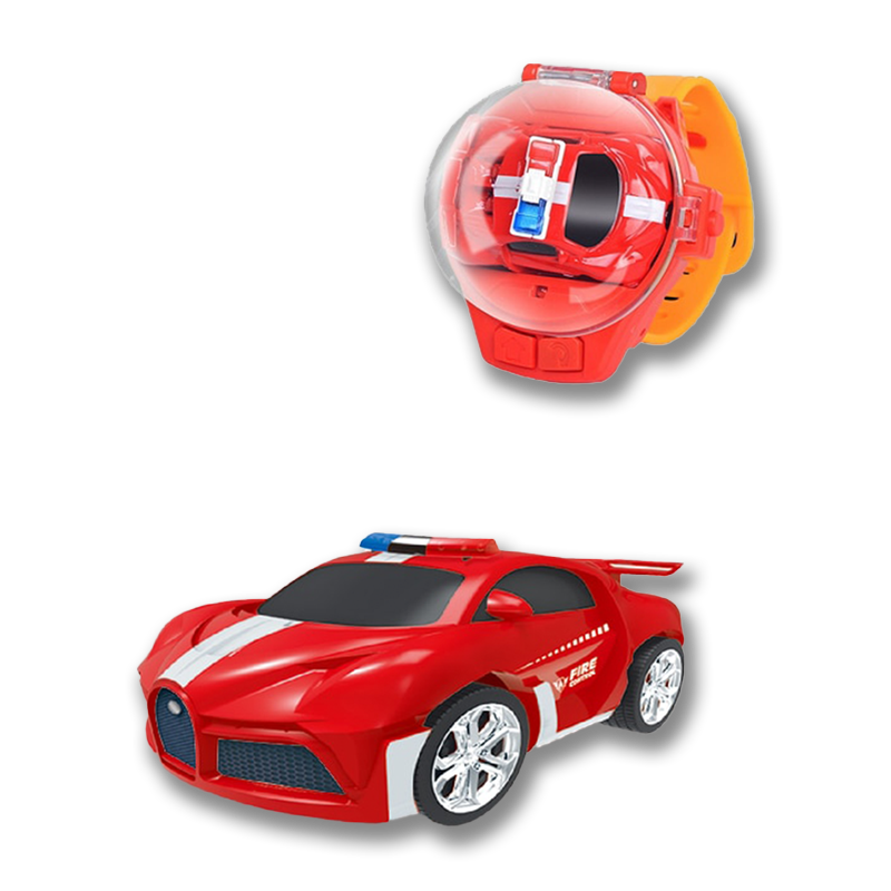 Rotes Spielzeugauto mit Fernbedienung, Kinderauto, Kunststoff, Rennwagen, Geschenkideen.