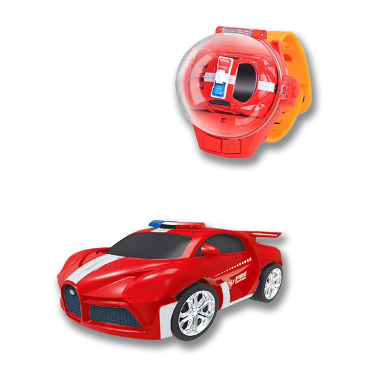Rotes Spielzeugauto mit Fernbedienung, Kinderauto, Kunststoff, Rennwagen, Geschenkideen.