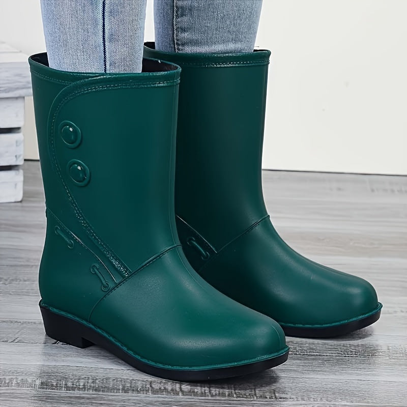 Damen Regenstiefel wasserdicht & bequem mit Antirutschsohle – Elora