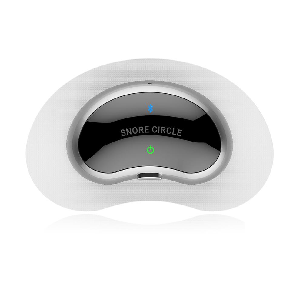 Anti-Schnarch-Gerät Snore Circle, schwarz, Bluetooth, oval, Schlafhilfe, schnarchreduzierend