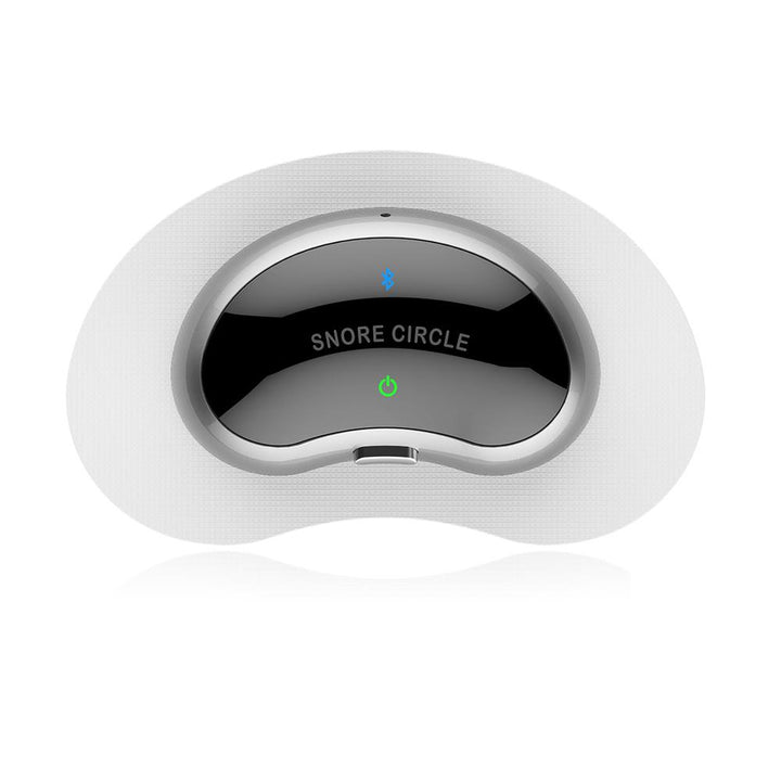 Anti-Schnarch-Gerät Snore Circle, schwarz, Bluetooth, oval, Schlafhilfe, schnarchreduzierend