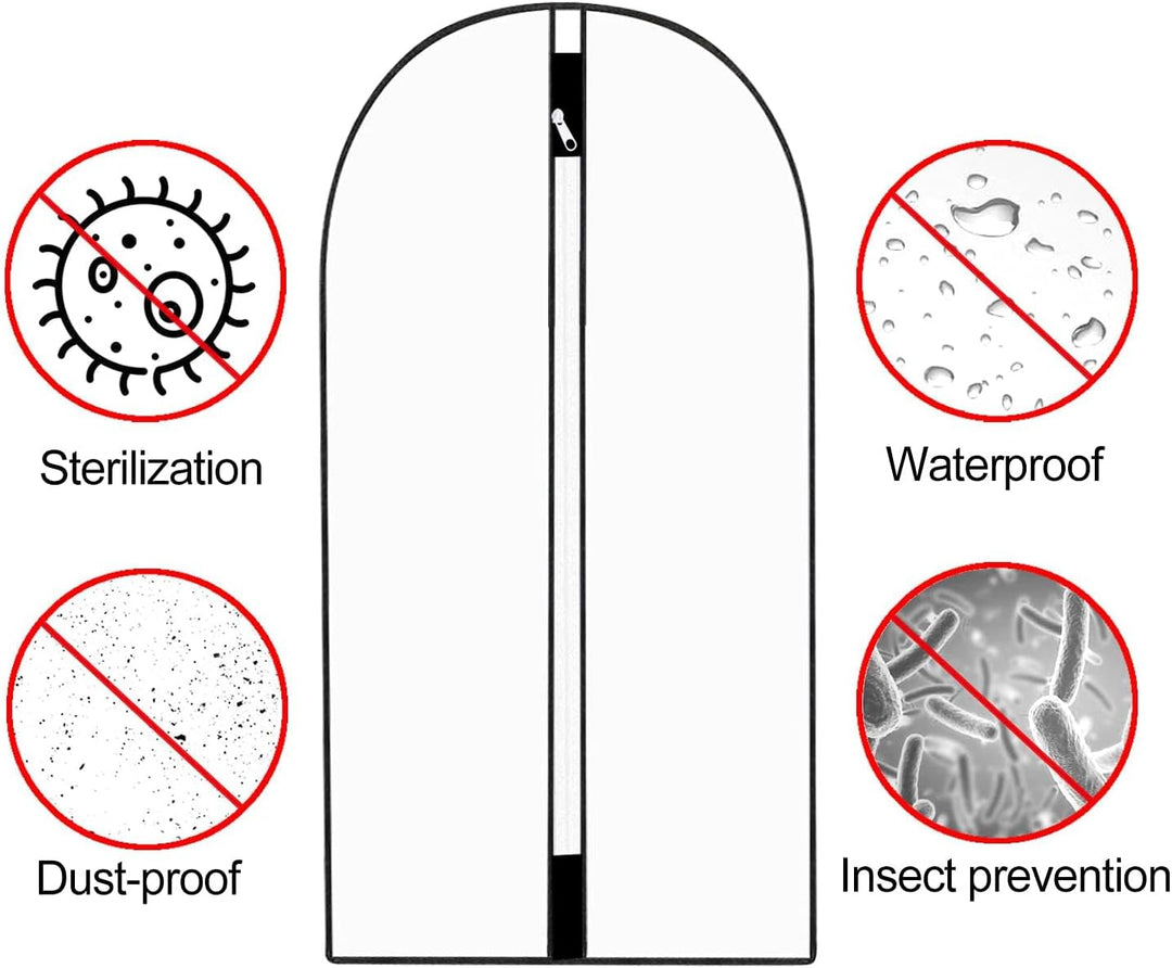 Extra-langes Kleid- & Abendkleid-Kleidersack – 180 cm Schutzhüllen mit Griffen (Kaufe 1, Erhalte 1 GRATIS)