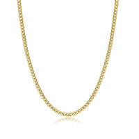 Goldene Herren-Halskette, Kettenmuster, elegantes Schmuckdesign, modisches Accessoire.