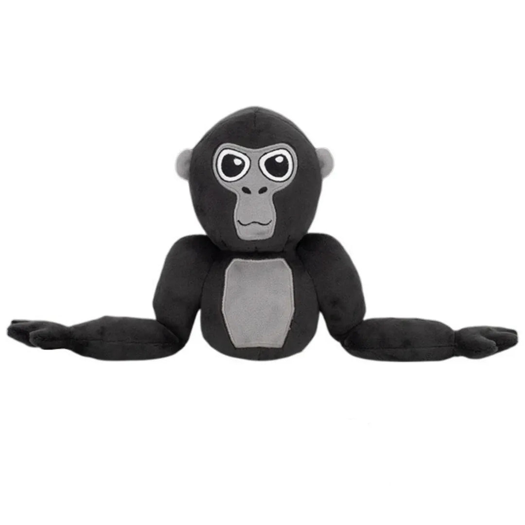 Schwarzes Gorilla Plüschtier, weiches Kuscheltier, Kinder Spielzeug, Geschenkidee.