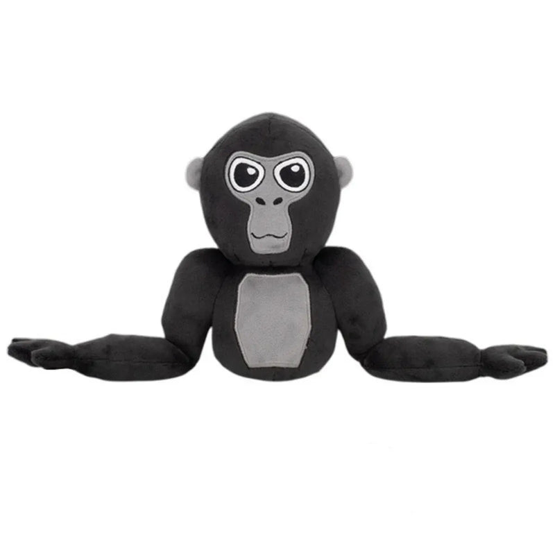 Schwarzes Gorilla Plüschtier, weiches Kuscheltier, Kinder Spielzeug, Geschenkidee.