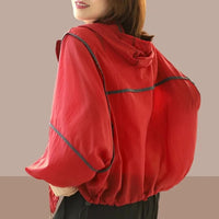 Herbstliche Damen Hoodie Jacke mit Oversized Passform – Zoë