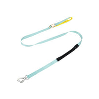 Leichte wasserdichte Hundeleine, hellblau, mit Anti-Zug-Funktion und multifunktionalem Design.