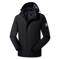 Herrenparka mit abnehmbarer Kapuze – Victor