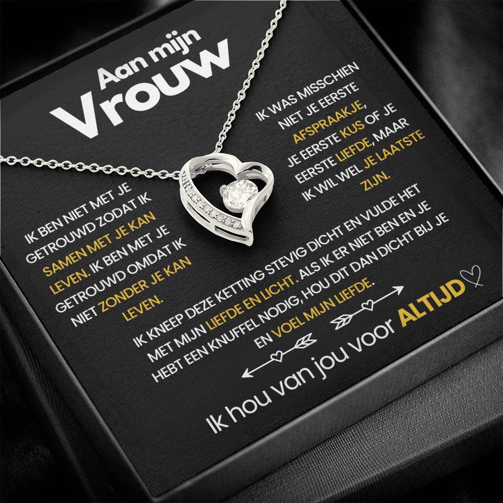 Silberne Herz-Halskette mit Zirkonia, Geschenkbox, romantisches Geschenk für Frauen.