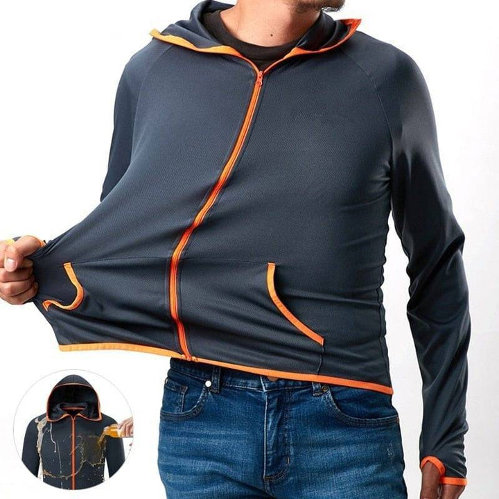 Herbstliche, wasserabweisende und winddichte Outdoorjacke – Tobias