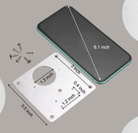 Scharniermontageplatten für Schranktüren – Fixon