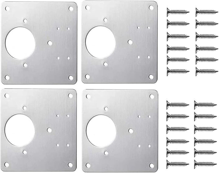 Scharniermontageplatten für Schranktüren – Fixon