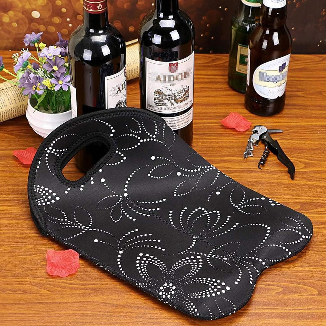 Isolierte Doppel-Flaschen-Weintragetasche – Kaufe 1, erhalte 1 GRATIS