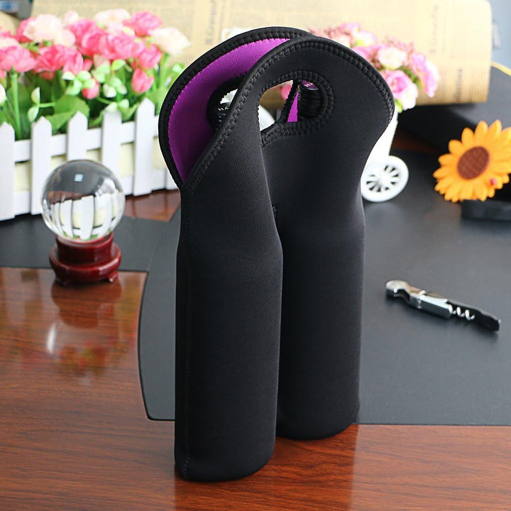 Isolierte Doppel-Flaschen-Weintragetasche – Kaufe 1, erhalte 1 GRATIS