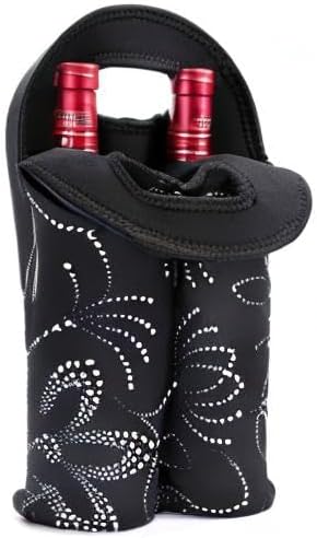 Isolierte Doppel-Flaschen-Weintragetasche – Kaufe 1, erhalte 1 GRATIS