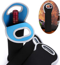 Isolierte Doppel-Flaschen-Weintragetasche – Kaufe 1, erhalte 1 GRATIS