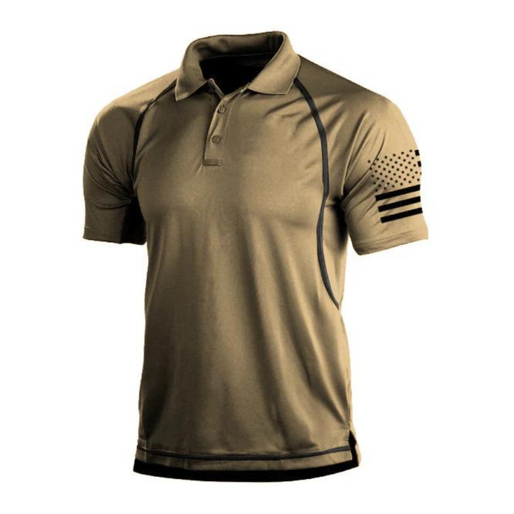 Schnelltrocknendes Outdoor-Poloshirt für Herren – TrailCore Polo