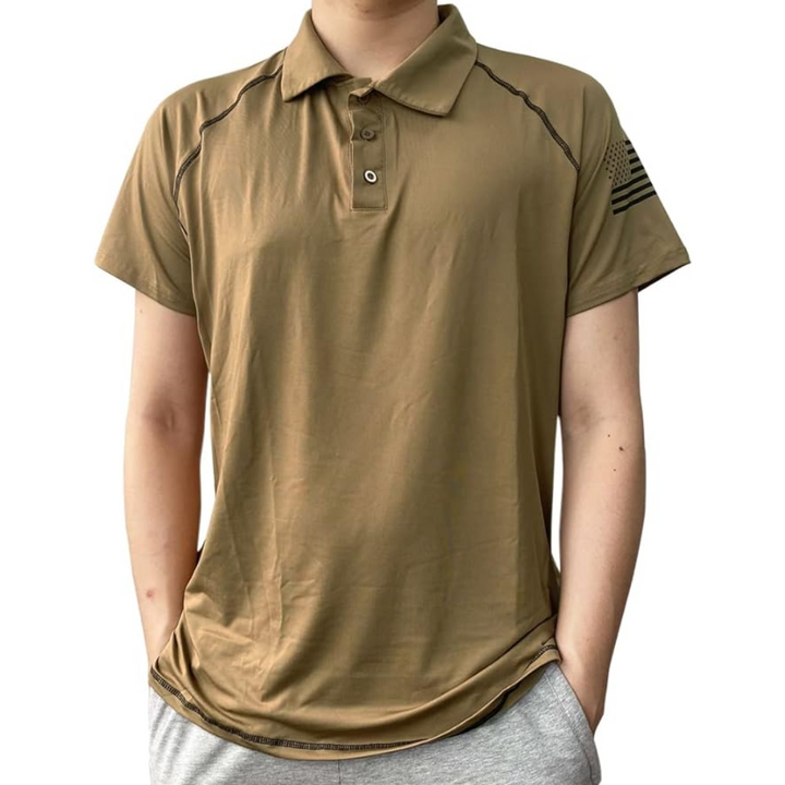 Schnelltrocknendes Outdoor-Poloshirt für Herren – TrailCore Polo