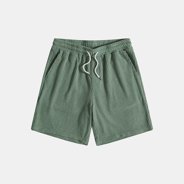 Sommerliche Herren-Loungeset mit Wabenstruktur – Lenn